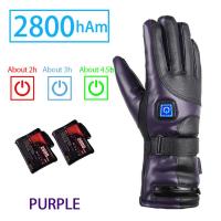 Dropship Men Women Rechargeable Electric Warm Heated Gloves Battery Powered Heat Gloves Winter Sport Heated Gloves For Climbing