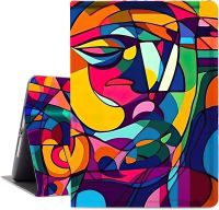 Abstract Picasso abstract painting style Pattern  Magnetic Case Compatible with iPad 10.2 9.7 10 Gen 7th 8th 9th Genaration Cases Covers