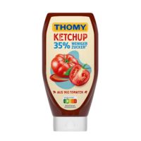 ของเข้าใหม่??โทมี่ ซอสมะเขือเทศ น้ำตาล 35% ทำจากมะเขือเทศ 1 กก 500 มล. - THOMY Ketchup Less Sugar 35% 500ml made from 1kg tomatoes