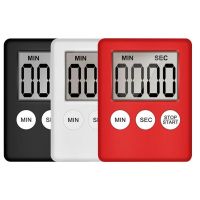 ✾ Super Thin Mini LCD Digital Display Kitchen Timer Square Cooking Count Up Countdown Alarm Sleep Stopwatch Clock таймер кухонный