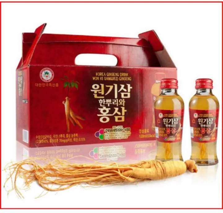 Korea Won Ki Sam Red Ginseng 120ml x 10bottles Lazada PH