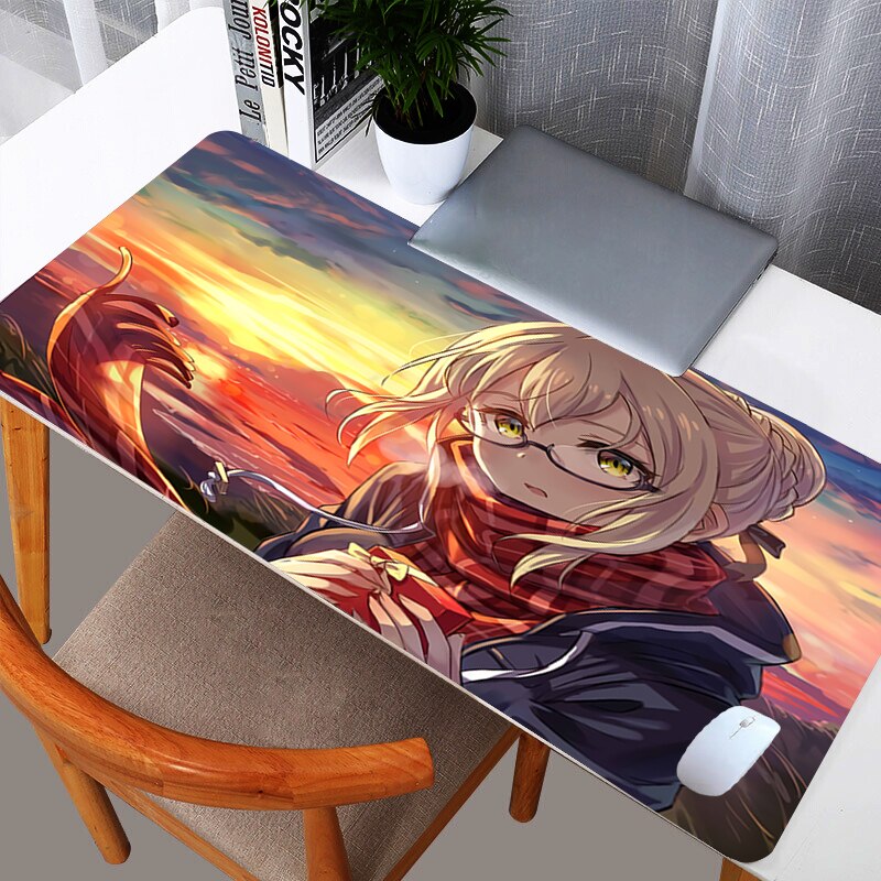Fate/Grand Order FGO Ishtar Anime Mouse Pad Large PC Keyboard Gaming Play Mat 