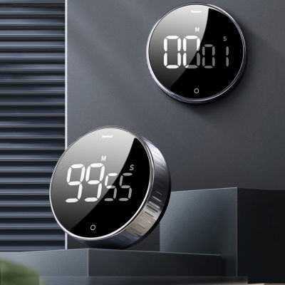 LED Electronic Timer Magnet Kitchen Cooking Timer Smart Reminder Countdown Learning Exercise Time Reminder Alarm Clock Stopwatch