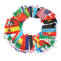 100 Countries String Flag International Bunting Pennant Banner Decoration DropShipping