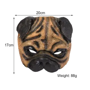 Cat Mask Funny Horse Dog Donkey Animal Latex Full Face Festival