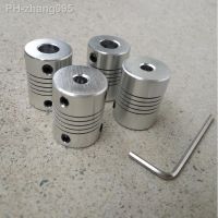 4 pieces/lot Shaft Coupling 6mm To 8mm Flexible Coupler 6x8mm OD 19x25mm stepper motor 6x8mm high quality CNC machine motor jaw