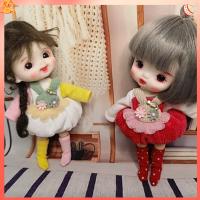 LIPS หลายรูปแบบ ตุ๊กตา BJD ขนาด16ซม. อุปกรณ์เสริม 1/12เสื้อผ้าตุ๊กตา เสื้อผ้าแฟชั่น ตุ๊กตาหลวม เสื้อยืดตุ๊กตา OB11