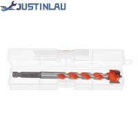 【DT】hot！ JUSTINLAU Wood Bit Centering Hole Saw Cutter Woodworking Tools 16mm-25mm Carbon Hexagonal shank Bits