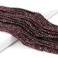 Natural Stone Beads Small Section Bead Garnet 2 3 mm Loose beads for Jewelry Making DIY Bracelet Necklace Cables