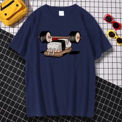 Mens Anime Print Sports T-shirt Casual Round Neck T-shirt 100% Cotton Gildan