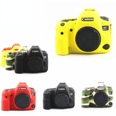 เคสซิลิโคนหุ้มเกราะป้องกันร่างกายสำหรับ Canon EOS 6D Mark II 2 6DM2 6D2กล้อง DSLR เท่านั้น