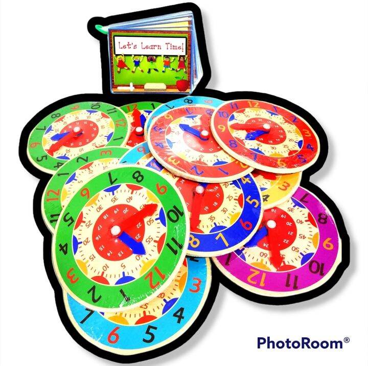 SMC SHELF Learn Time Clock for Kids Educational, Early Development