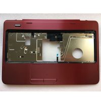 Used FOR DELL Inspiron 14 N4040 N4050 Palmrest with Touchpad upper case assembly 08H7HW 8H7HW Red 60.4IU20.013 top cover