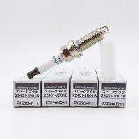 4PCS 22401-JD01B FXE20HR11 Iridium Spark Plug For Nissan Sentra Qashqai Micra Tiida Note X-Trail Renault Laguna III 22401JD01B