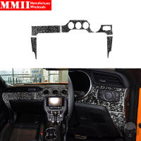 MMII สำหรับ Ford Mustang 2015-2022คาร์บอนไฟเบอร์ภายในรถ Dashboard แผงหน้าปัด Air Vent Outlet สติกเกอร์รถอุปกรณ์เสริม