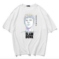 SLAM DUNK T-shirts Anime Character Head Picture Tee Cartoon Tops Popular Print Pattern Tshirt Shopping Casual T-shirts 4XL 5XL 6XL