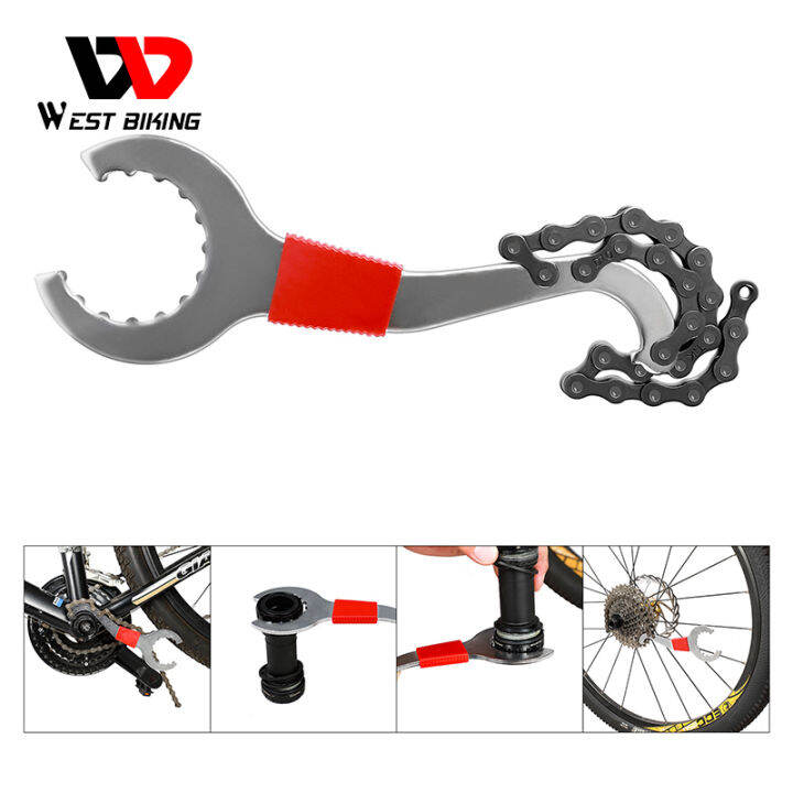 west-biking-mtb-road-bike-maintenance-tools-set-chain-cutter-bracket-flywheel-remover-crank-puller-wrench-bicycle-repair-tools