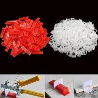 300pcs Plastic Ceramic Tile Leveling System 200 Clips 100 Wedges Tiling Flooring Tools Wedges Clips