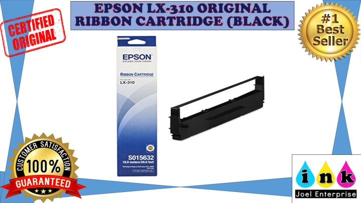 Epson S015632 Original Ribbon Cartridge For Lx 310 Black Lazada Ph