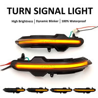 คู่แบบไดนามิก Blinker ไฟเลี้ยว LED สำหรับ Lincoln Corsair Nautilus ไหลกระพริบ Repeater โคมไฟกระจกมองหลังตัวบ่งชี้