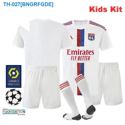 ▫ 2022/2023 Lyon FC kids kit Football shirt With patch