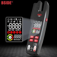 【LZ】✒﹍  BSIDE-USB Charge Digital Fork Clamp Meter 9999 contagens DC AC Current Voltage Tester Hz Alcance Automático True RMS Amperímetro U6