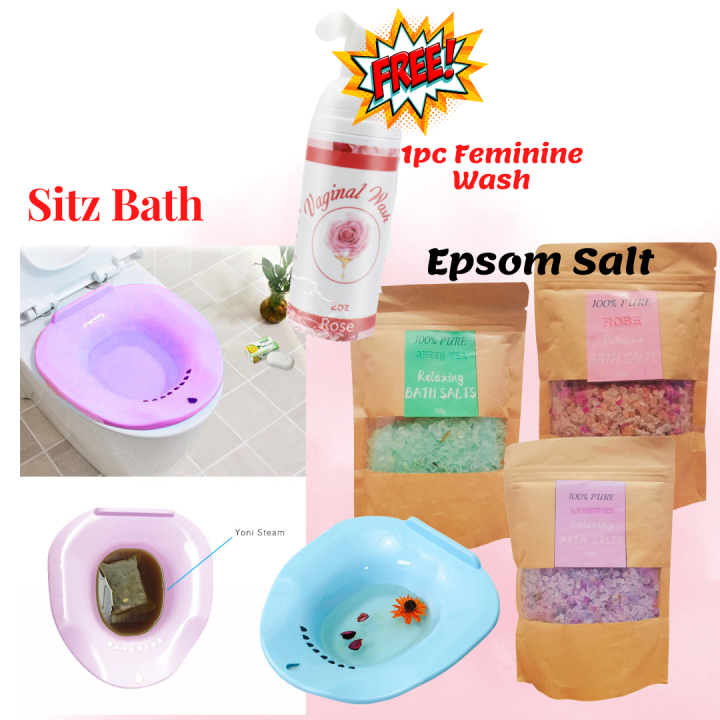 SITZ BATH + EPSOM SALT Sitz Bath Salt – Postpartum Care and Hemorrhoid ...