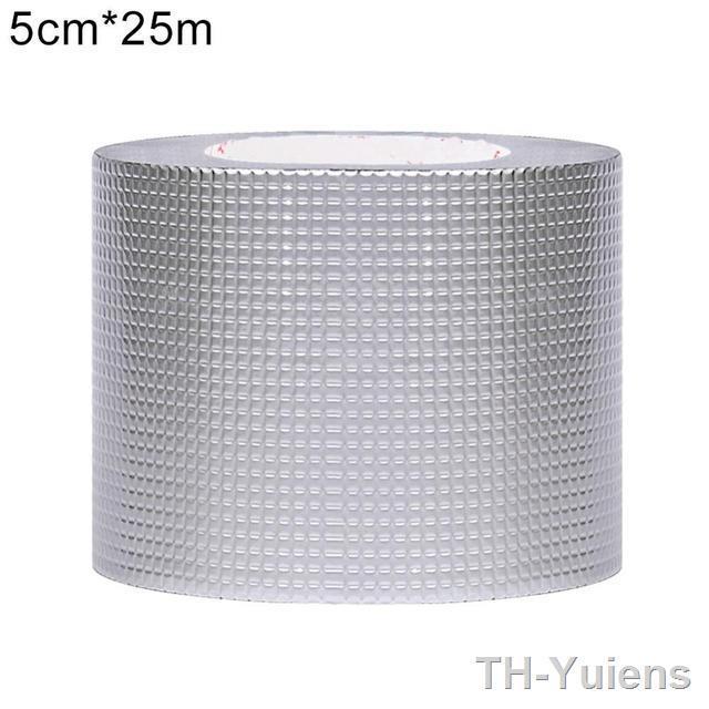 yf-tape-repair-5m-2aluminum-foil-butyl-rubber-adhesive-roof-pipe-caulking-super-duct