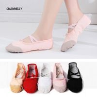 COD SDFERTGEYER ■Cy Child Canvas Ballet Dance Shoes Pointe Dance Gymnastics Shoes-part2