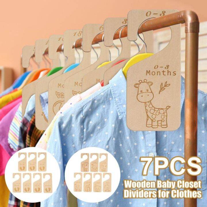 QIANGDI Wood Clothes Organizers Hanger For Bedroom Room Wardrobe