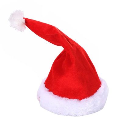[สงสัย] หมวกธีมวันหยุดหมวกคริสต์มาสนุ่มสบายตกแต่งคริสต์มาสสำหรับการตกแต่งความบันเทิง