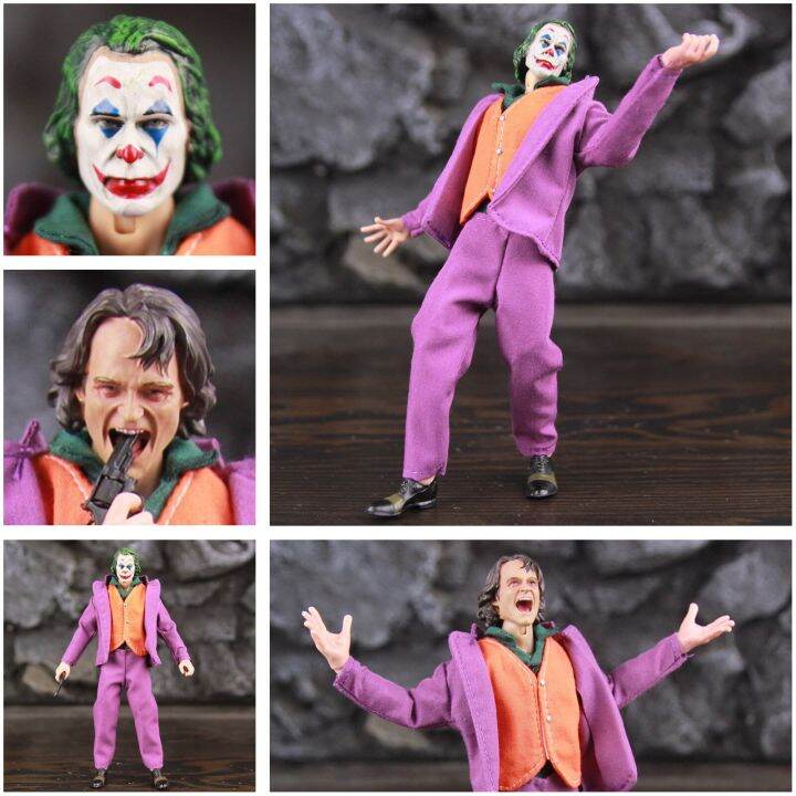 DCU The Joker 6" Action Figure Clown Face Joaquin Phoenix Todd Phillips