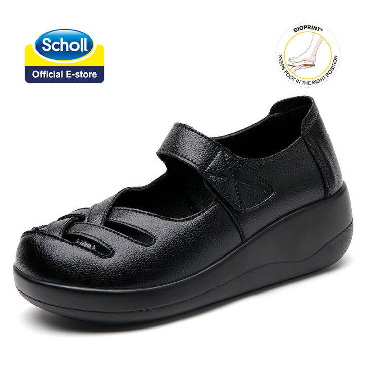 SCHOLL Round Head Work Shoes Women Shoes Comfortable Not Tired