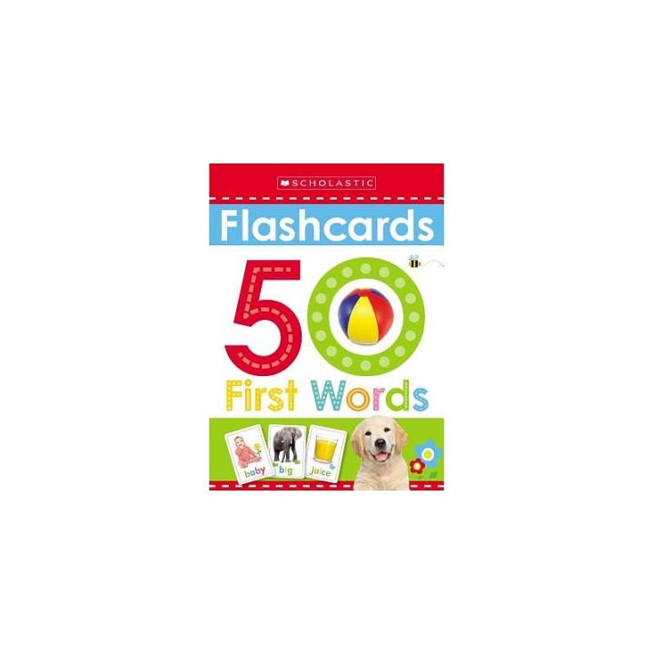 Flashcards: 50 first words (academic early learners)