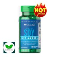 NEW Puritans Pride Non-GMO Soy Isoflavones 750 mg / 60 Capsules