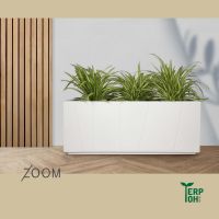 กระถางต้นไม้ไฟเบอร์กลาส รุ่น zoom ขนาด 40x100x40 cm  pre-order 5 วัน