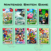 [พร้อมส่ง] แผ่นเกมส์ Ninendo Switch สินค้าใหม่ มือ1 ในซีล ของแท้! Zelda  Doraemon Kirby Mario Kart 8 Mario Party Superstars Super Mario™ 3D