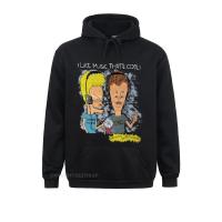 Beavis And head Hoodie Cotton Long Sleeve Awesome MensHooded Pullover Fashion Large Size Funny Camisas Hombre Pullover Size XS-4XL