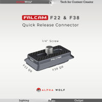 Ulanzi Falcam F22 &amp; F38 Quick Release Connector Adapter Plate อแดปเตอร์แปลงเข้าระบบ Falcam F22 &amp; F38 ผ่านสกรู 1.4" | ALPHAWOLF