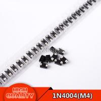 100pcs M4 1N4004 SMD Diode 1A 400V IN4004 Rectifier Diode