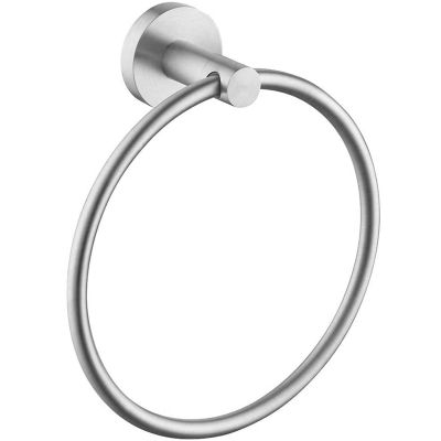 Towel Ring for Bathroom, Hand Towel Holder Round Towel Hanger Wall Mount 304 Stainless Steel Brushed Finish