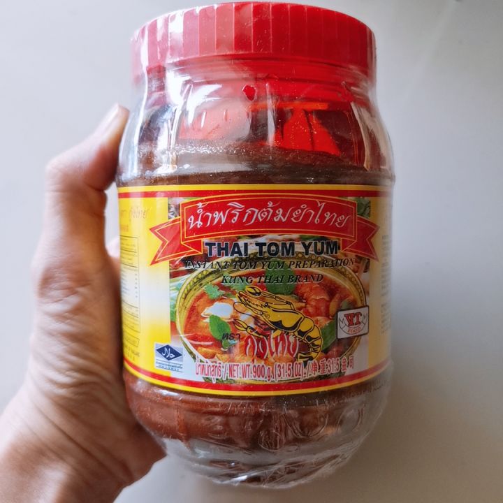 Tom Yam Kung Thai 900g Tomyam Paste No1 Original Kung Thai Brand Pes 