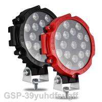 202339Yuhdfsugff 51วัตต์ Led ทำงาน6000K 12โวลต์24โวลต์บาร์ไฟกลมหน้ารถสำหรับเรือ SUV รถบรรทุกรถจี๊ป