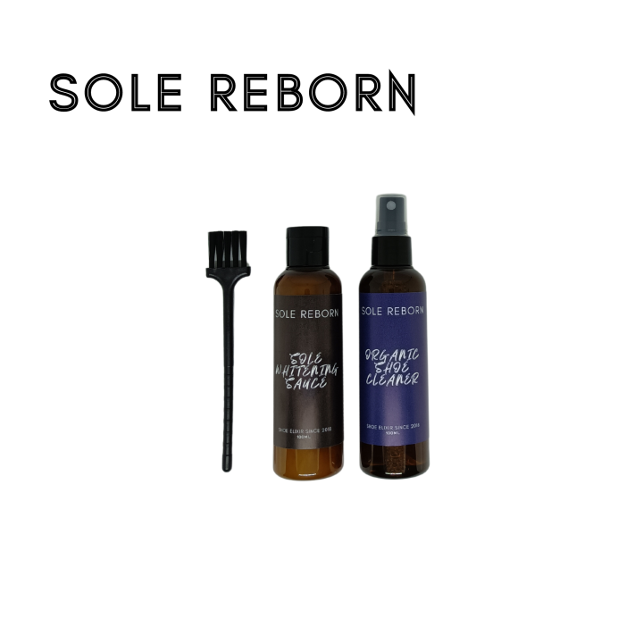 Sole Reborn Sole Whitening Sole Sauce & Shoe Cleaner Bundle