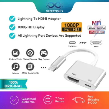Lightning Digital AV Adapter Lightning to HDMI Cable for Apple