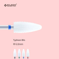 Typhoon Bits - White Ceramic Nail Drill Bit-WILSON PRECISION TOOL