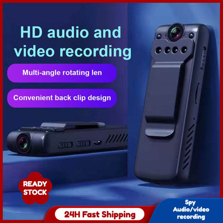 Spy Camera Mini Night Vision Wireless Policial Body Cam Micro Voice