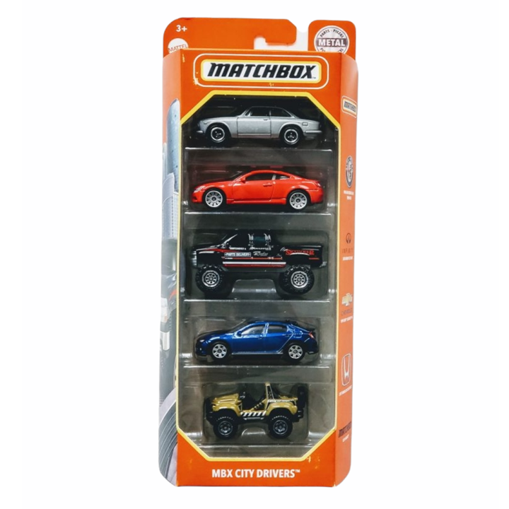 Matchbox Hero City 5 Car Window Pack - MBX City Drivers | Lazada PH