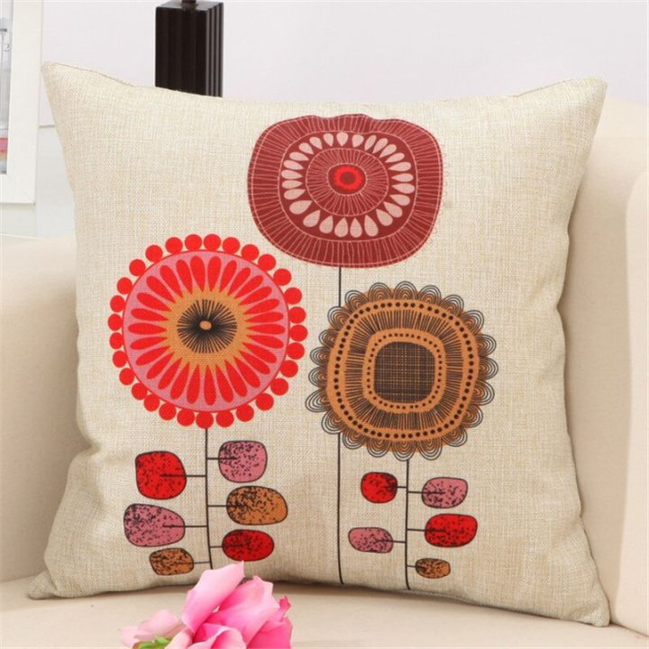 45x45cm-sunflower-cushion-cover-pillow-case-cotton-linen-home-decor-sofa-car-seat-decorative