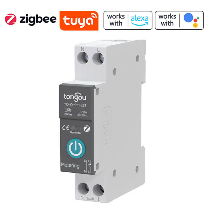 kkmoon-tuya-zigbee-intelligent-circuit-breaker-รีโมทไร้สายควบคุมสวิตช์ราง-din-mobilephone-app-รีโมทดูอุปกรณ์ภายในบ้านอัจฉริยะจับเวลานับถอยหลังโหมดจับเวลาพร้อมฟังก์ชั่นวัดแสงสำหรับ-alexa-google-home-vo